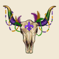 Mardi Gras Bullskull Premium Tee | Teevron