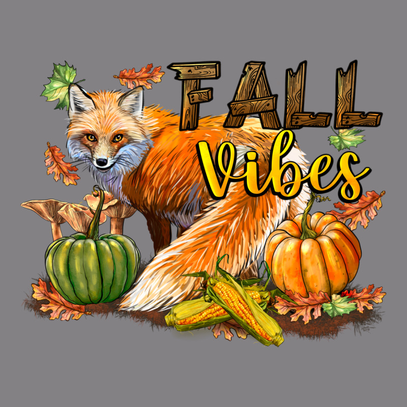 Fall Vibes Fox Heavyweight Hoodie by LillyAllenDesigns | Teevron