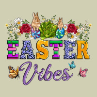 Easter Vibes And Butterfly With Bunny And Flowers Heavy Core Tee | Teevron