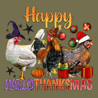 Happy Hallothanksmas Chick Vintage Hoodie | Teevron