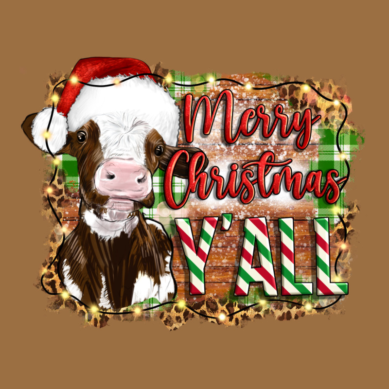 Merry Christmas Y'all Cow Vintage Tee by Artiststas | Teevron