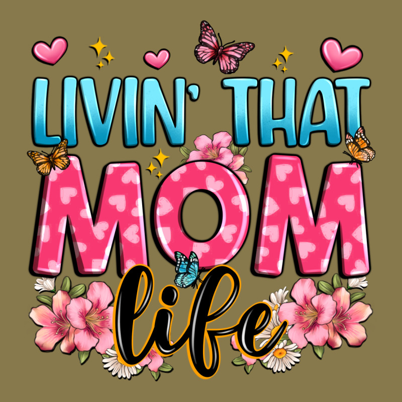 Livin' That Mom Life Premium Hoodie by JahusDesignShop | Teevron