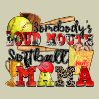 Somebody's Loud Mouth Softball Mama Heavy Core Tee | Teevron