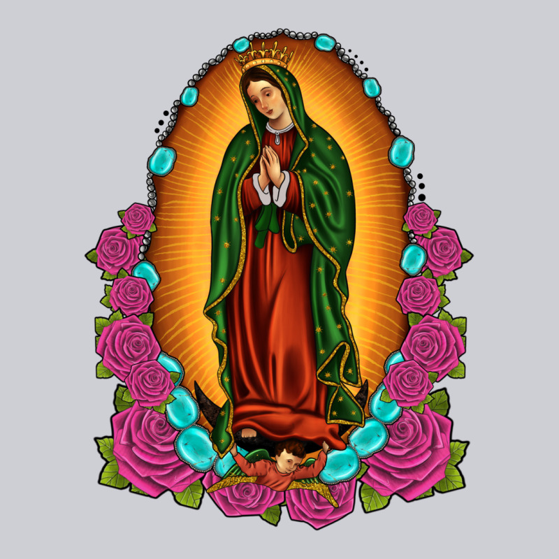 Our Lady Of Guadalupe Heavyweight Sweatshirt by JahusDesignShop | Teevron