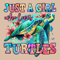 Just A Girl Who Loves Turtles Urban Heavy Tee | Teevron