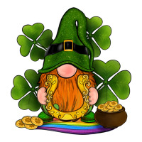 St Patricks Day Gnomes Shamrock Gold Horseshoes Rainbow Premium Tee | Teevron