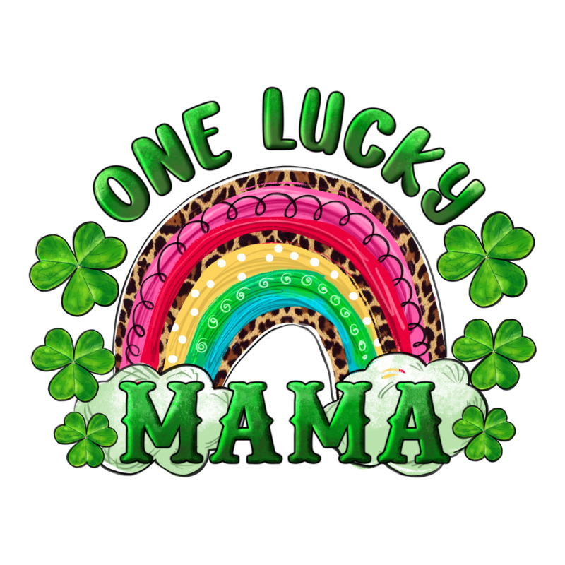 St Patricks Day One Lucky Mama Ladies Tee by RanaPortraitStore | Teevron