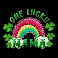 St Patricks Day One Lucky Mama Ladies Tee | Teevron