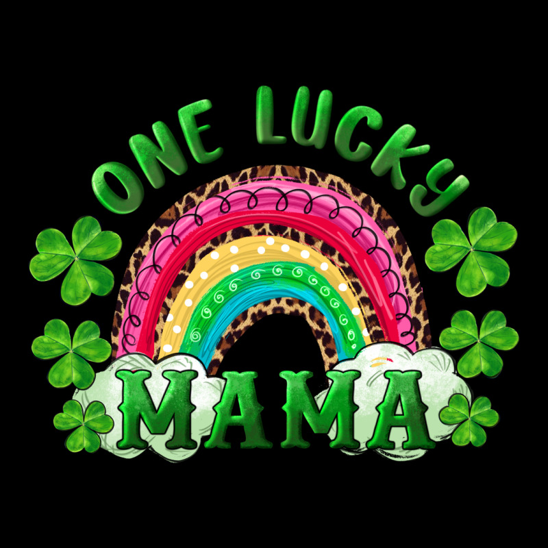 St Patricks Day One Lucky Mama Ladies Tee by RanaPortraitStore | Teevron