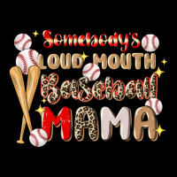 Somebody's Loud Mouth Baseball Ladies Tee | Teevron