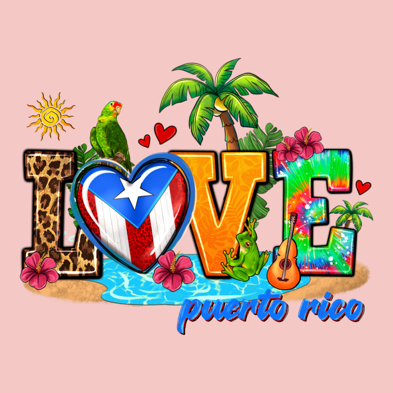 Love Puerto Rico Urban Heavy Tee by AdoDesignShop | Teevron