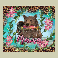 Mama Bear Haunting Fish Floral Heavy Core Tee | Teevron