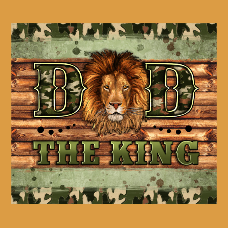 Dad The King Urban Heavy Tee by Artiststas | Teevron