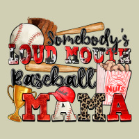 Somebody's Loud Mouth Baseball Mama Heavy Core Tee | Teevron