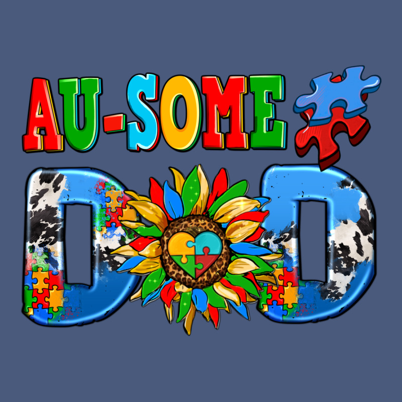 Ausome Autism Dad Vintage Hoodie by AdoDesignShop | Teevron