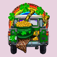 St Patricks Day Truck With Pot Of Gold Horseshoe A Ladies Tee | Teevron