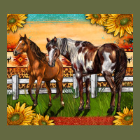 Western Ranch Horses Long Sleeve Tee | Teevron