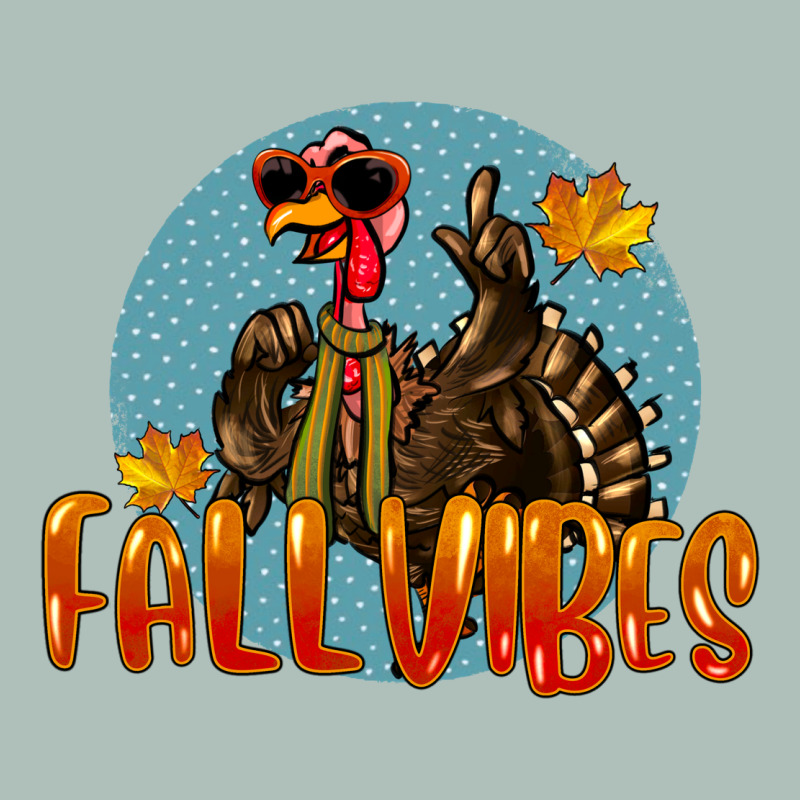 Fall Vibes Turkey Heavyweight Hoodie by LillyAllenDesigns | Teevron