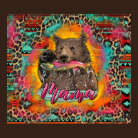 Mama Bear Leopard And Aztec Heavy Core Tee | Teevron