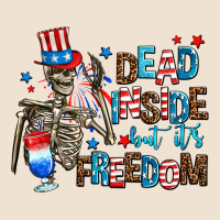 Dead Inside But Its Freedom Urban Heavy Tee | Teevron