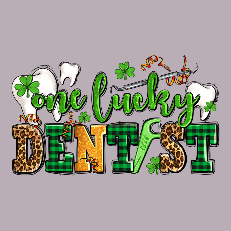 St Patricks Day One Lucky Dentist Vintage Tee by AdoDesignShop | Teevron