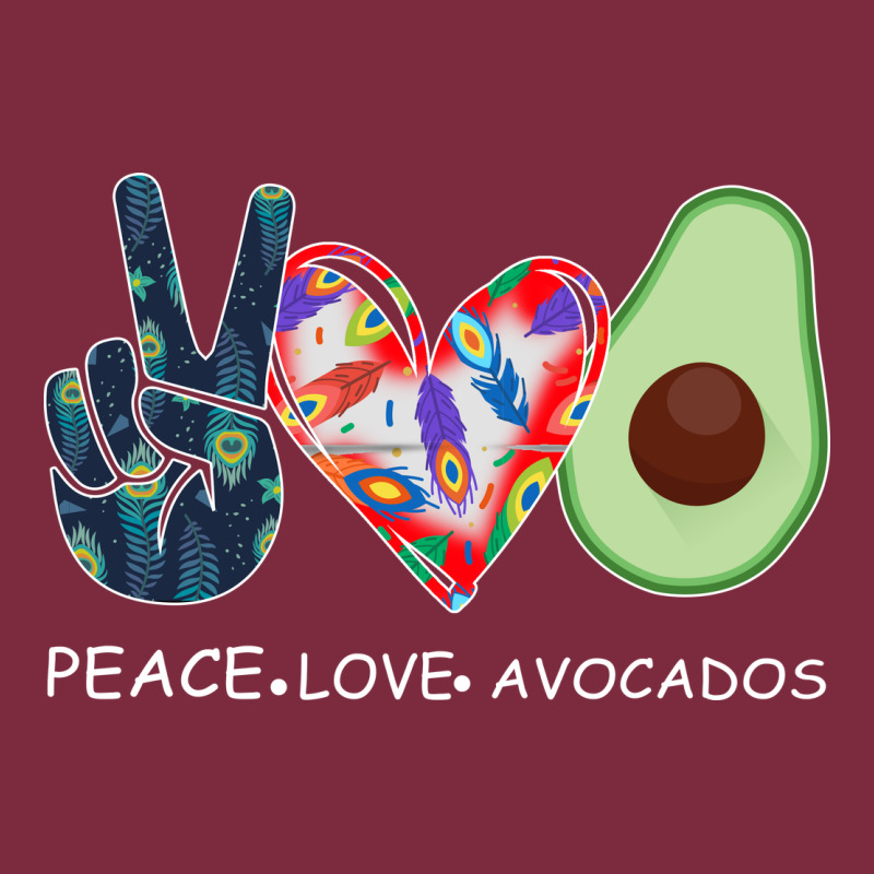 Peace Love Avocados Premium Hoodie by Bettercallsaul | Teevron