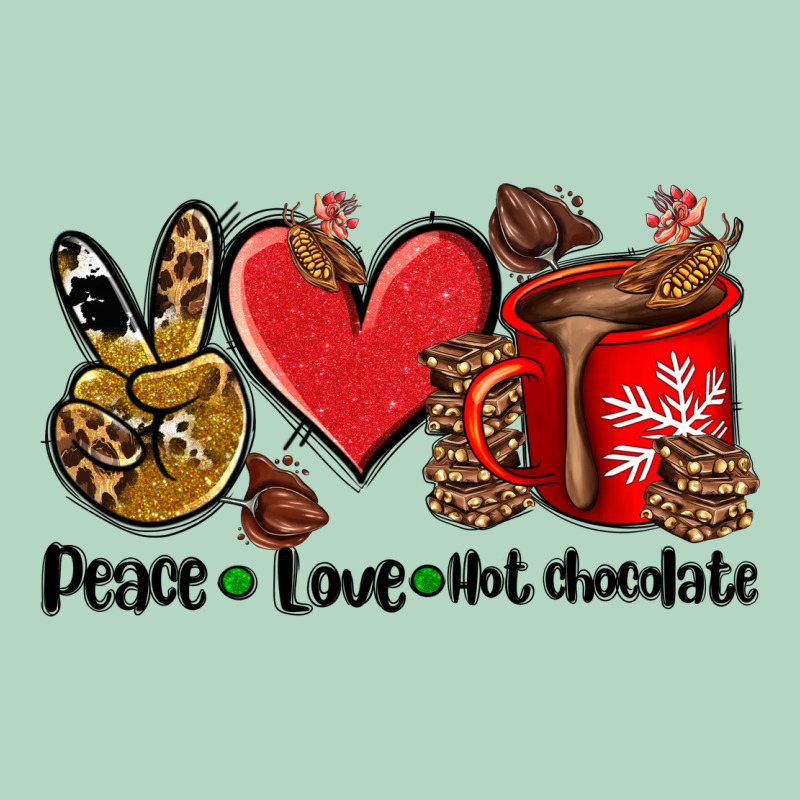 Peace Love  Hot Chocolate Classic Tee by AdoDesignShop | Teevron