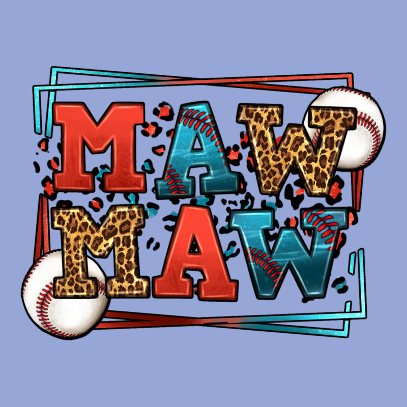 Baseball Mawmaw Leopard Frame Classic Tee by LillyAllenDesigns | Teevron