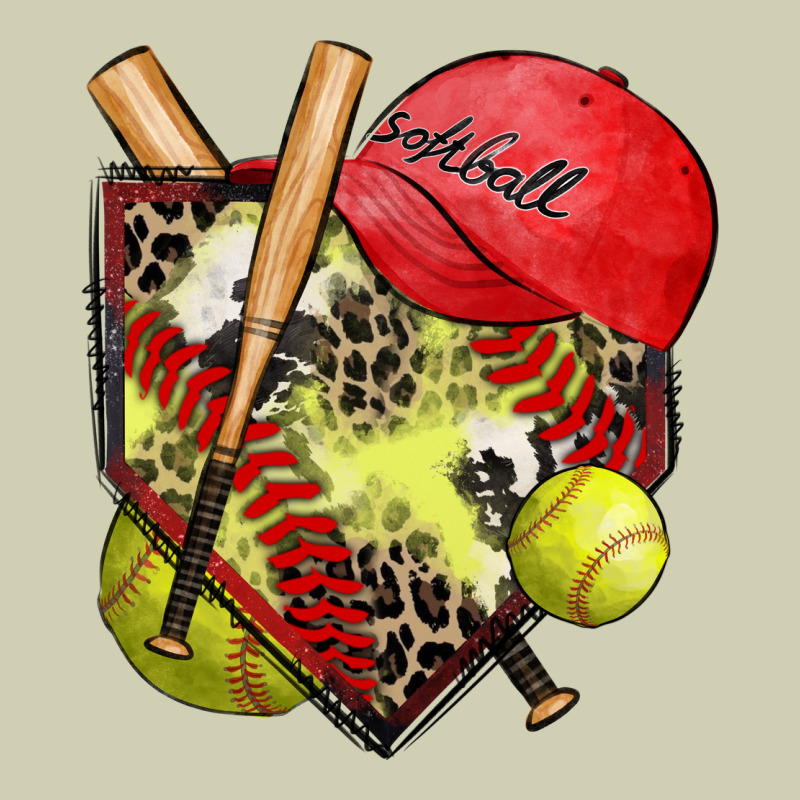 Softball Home Plate Heavy Core Tee by Zillion Design Studio | Teevron