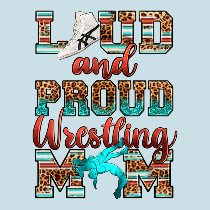 Loud And Proud Wrestling Mom Ladies Tee by RanaPortraitStore | Teevron
