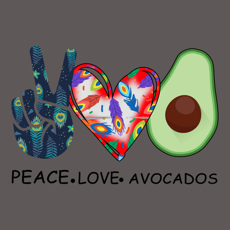 Peace Love Avocados Premium Hoodie by Bettercallsaul | Teevron