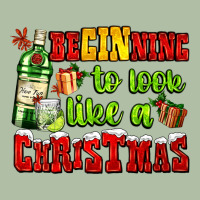 Beginning To Look Like A Christmas With Gin And Gifts Urban Heavy Tee | Teevron