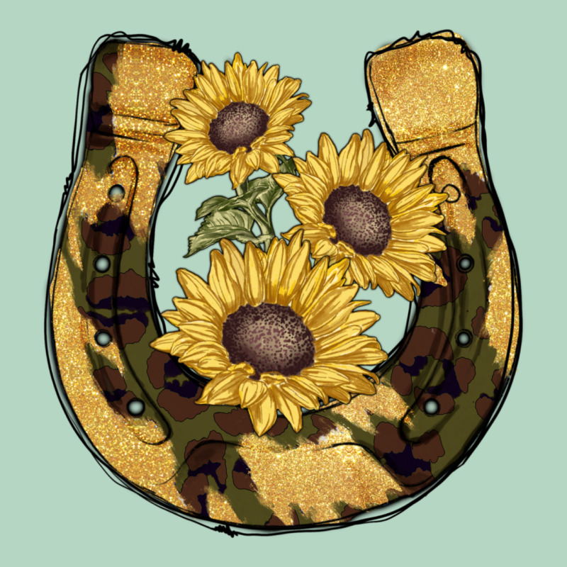 Horseshoe Sunflower Camouflage Classic Tee by AdoDesignShop | Teevron
