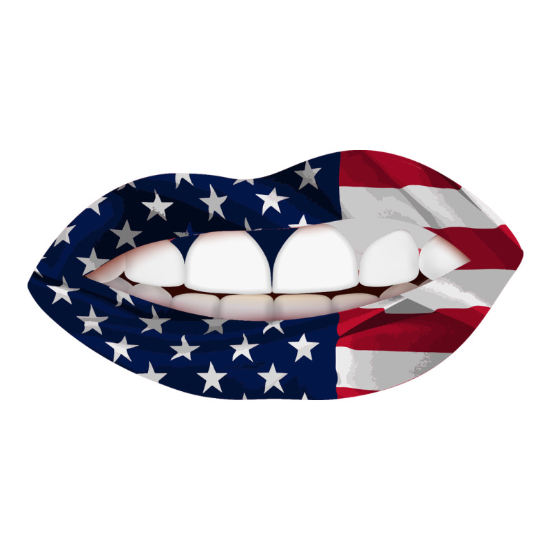 Lips American Flag Premium Hoodie by Bettercallsaul | Teevron