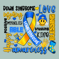 Down Syndrome Awareness Typography Premium Sweatshirt | Teevron