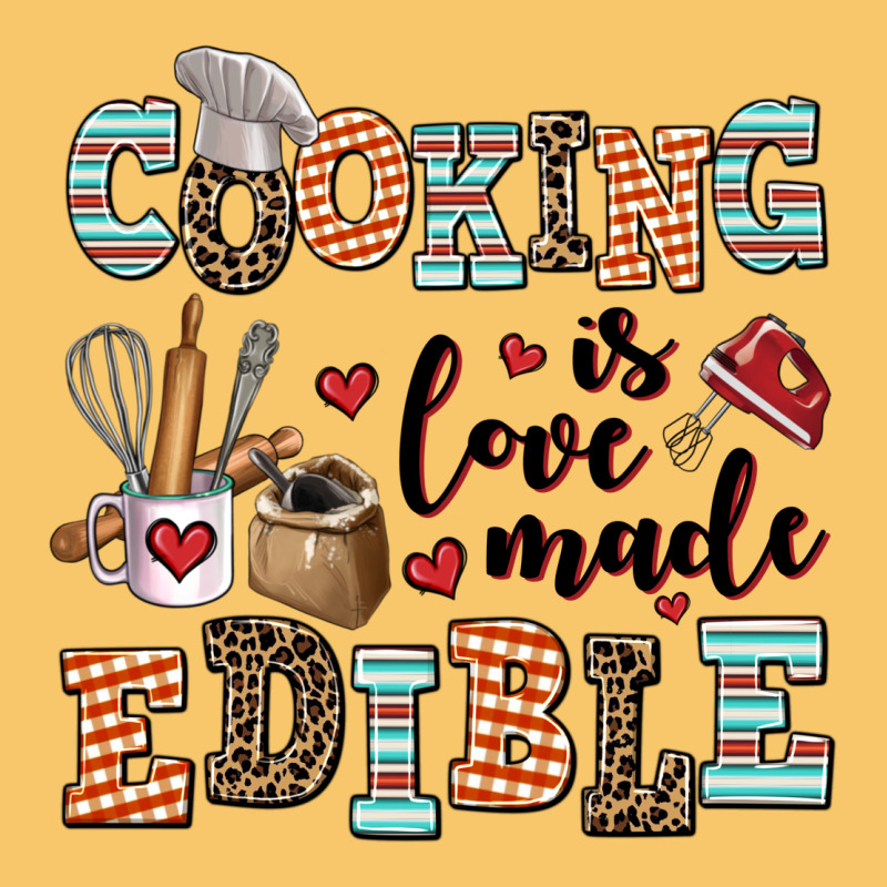 Cooking Is Love Made Edible Vintage Hoodie by AdoDesignShop | Teevron