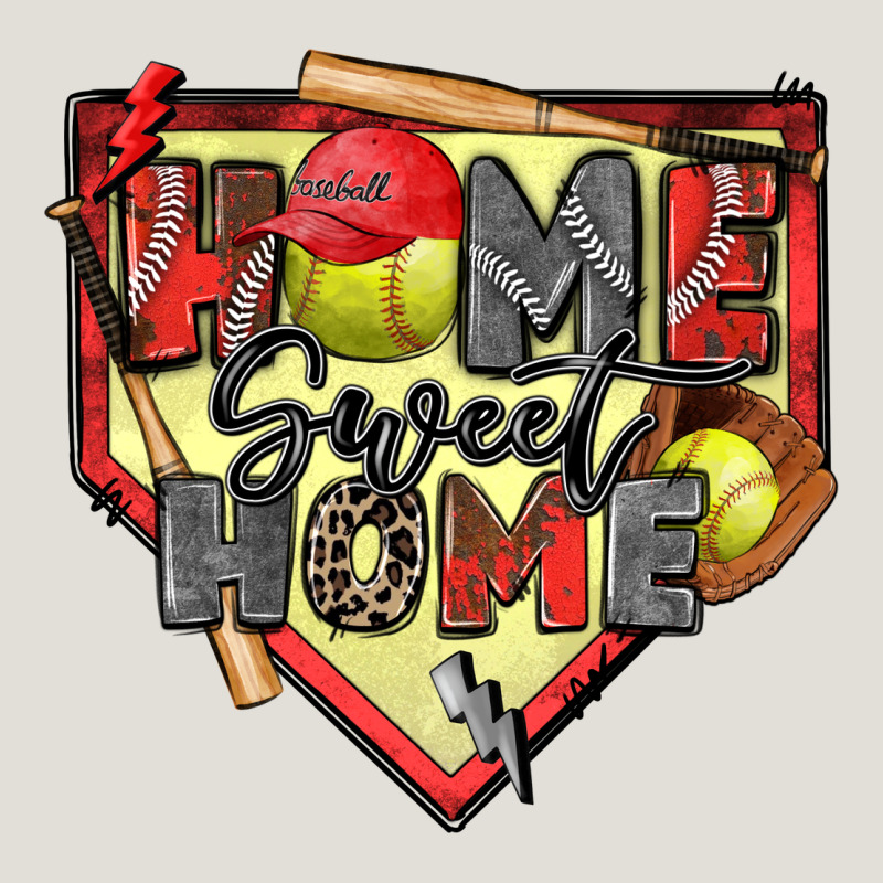 Home Sweet Home Softball Heavy Core Tee by Zillion Design Studio | Teevron