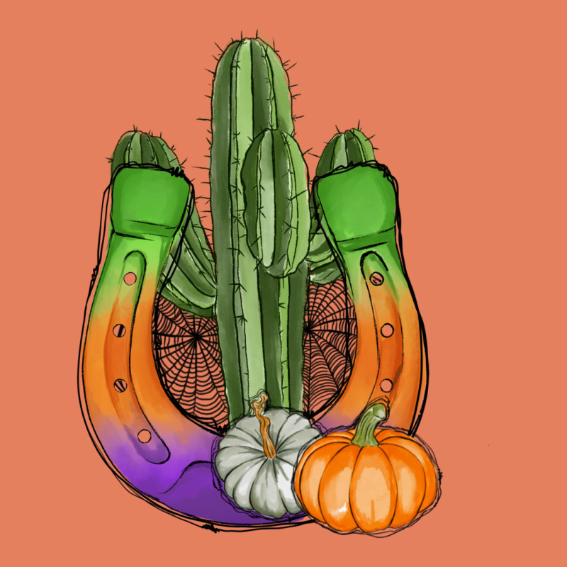 Horseshoe Halloween Cactus Classic Tee by AdoDesignShop | Teevron