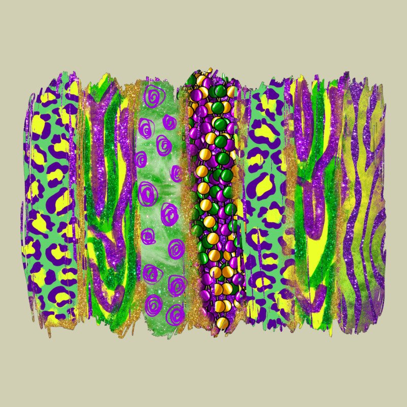 Mardi Gras Brush Stroke Heavy Core Tee by RanaPortraitStore | Teevron