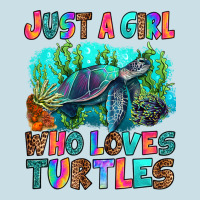 Just A Girl Who Loves Turtles Ladies Tee | Teevron