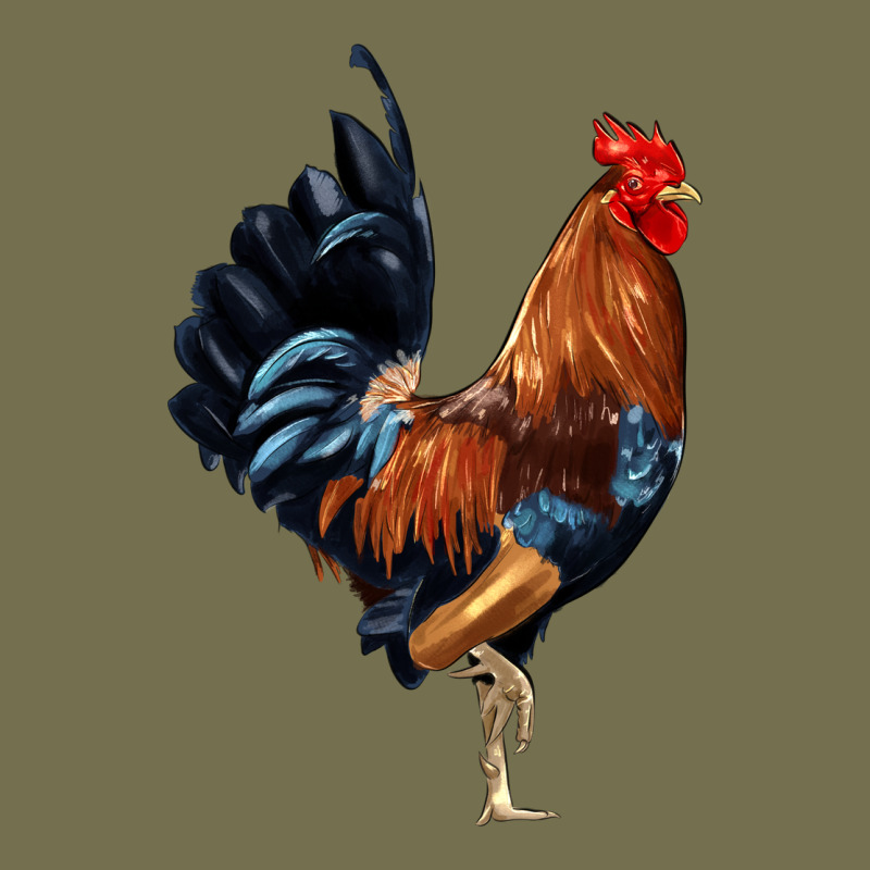 Cockerel Vintage Hoodie by JahusDesignShop | Teevron