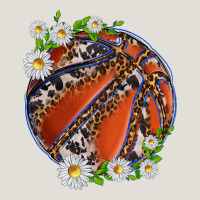 Basketball With Patterns And Daisies Heavy Core Tee | Teevron