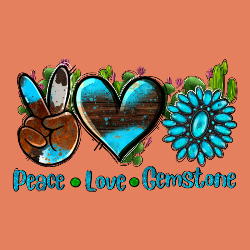 Peace Love  Gemstone Classic Tee by AdoDesignShop | Teevron