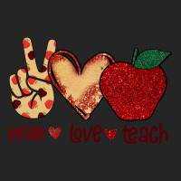Peace Love Teach Premium Hoodie | Teevron