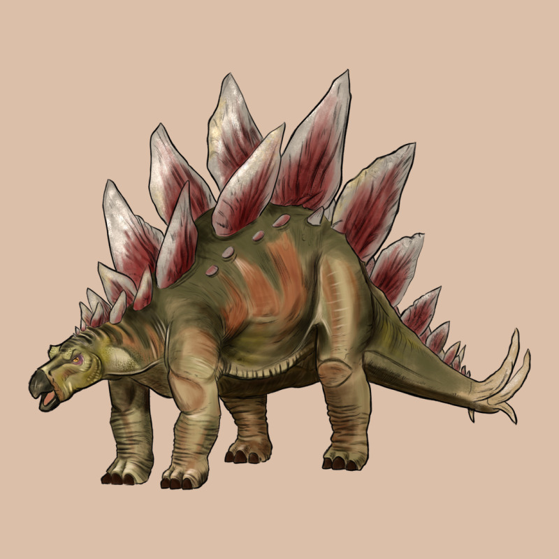 Dinosaur Stegosaurus Urban Heavy Tee by Artiststas | Teevron
