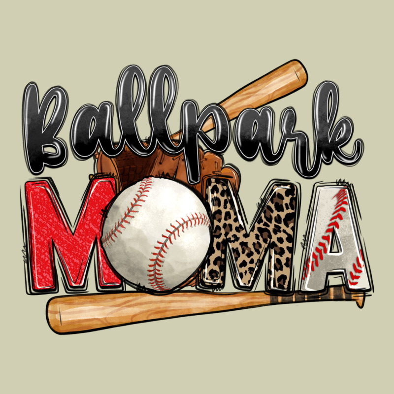 Ballpark Mama Baseball Heavy Core Tee by Zillion Design Studio | Teevron