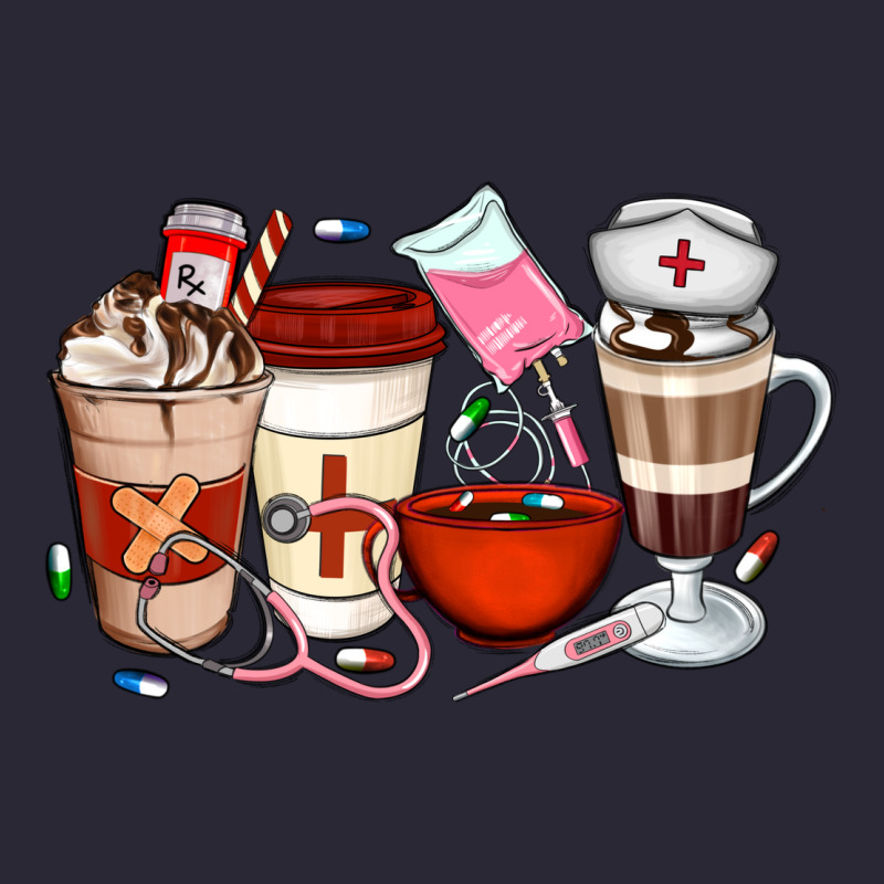 Nurse Coffee Cups Vintage Tee by Artiststas | Teevron