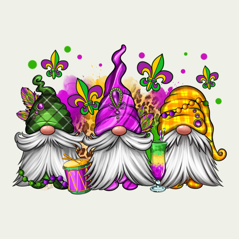 Mardi Gras Gnomes Urban Heavy Tee by Jasminsmagicworld | Teevron