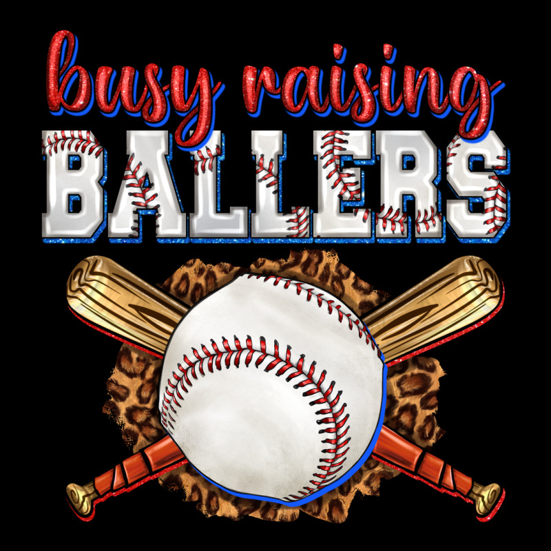 Busy Raising Ballers Baseball Heavy Core Tee by texasbilliewilder | Teevron