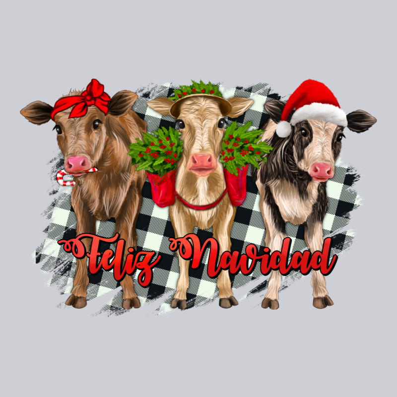 Feliz Navidad Heifers Front View Classic Tee by RanaPortraitStore | Teevron
